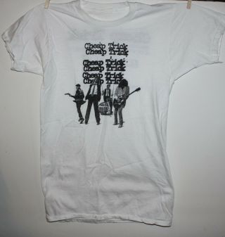 Trick Bun E Carlos 1979 Rockford T - Shirt Vg Medium Ac/dc Babys