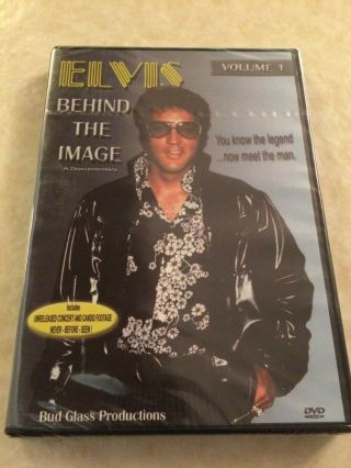 Elvis Presley Behind The Image Vol 1 Dvd - Bud Glass Productions Oop