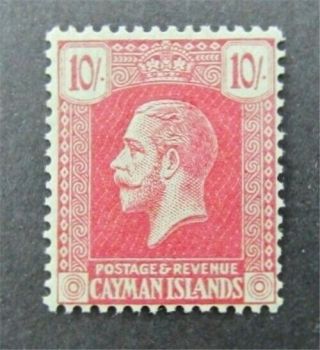 Nystamps British Cayman Islands Stamp 63 Og H $78