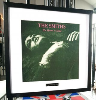 The Smiths Framed Album Cover The Queen Is Dead - Certificate - Morrissey