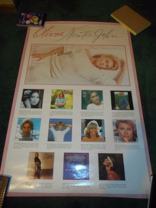 Olivia Newton - John - Greatest Hits Vol.  2 - Single - Sided Promo Poster 2