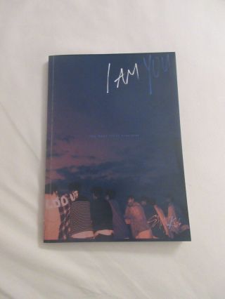 Han Jisung Signed I Am You Stray Kids Album Kpop Autographed With Seungmin Page