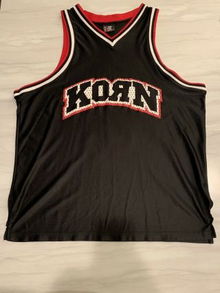 Korn 1998 Follow The Leader Tour Purchased/unworn Basketball Jersey
