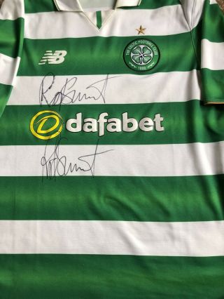 Rod Stewart Signed Celtic Shirt