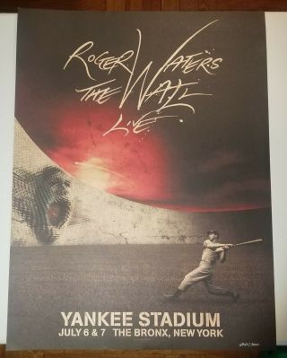 Roger Waters The Wall Yankee Stadium Limited Edition Pink Floyd