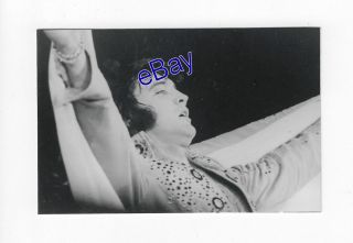 Elvis Presley Kodak Concert Photo - On Tour 1972 - Jim Curtin Rare