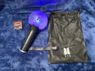Bts Army V3 Light Stick,  Bag,  Strap,  Batteries (case Of 4).