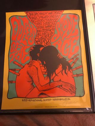 Queens Of The Stone Age Print Jermaine Rogers Indianapolis Mini Poster Qotsa