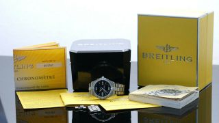 Breitling E75362 Chronometre Aerospace Titanium Complete Box Paper Receipt 2003
