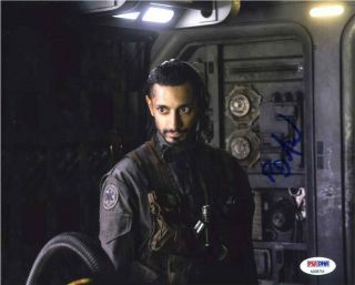 Riz Ahmed Rogue One A Star Wars Story Autographed Signed 8x10 Photo Psa/dna