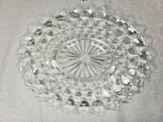 Vintage Fostoria American Crystal Oval Dish Plate Platter Clear