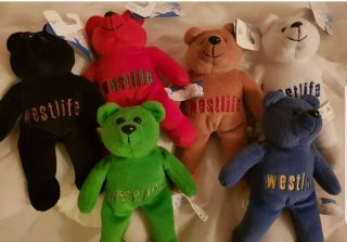 Westlife Official Beanie Bears
