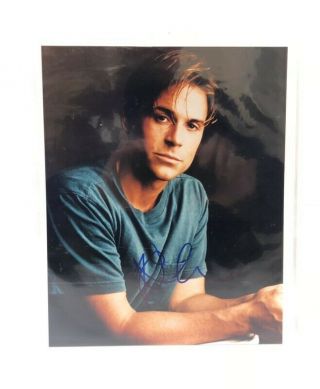 Rob Lowe Signed Autograph Picture Wayne 