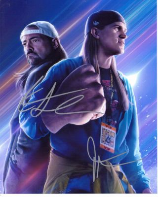 Kevin Smith Jason Mewes Clerks Jay And Silent Bob Signed 8x10 Photo With