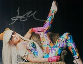 Lady Gaga Hand Signed 8x10 Photo W/holo