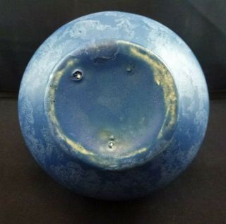 Arts & Crafts Blue Vellum Crystalline Glaze Vase,  Oak Alley,  Louisiana 2