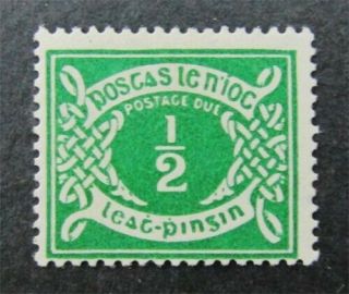 Nystamps British Ireland Stamp J1 Og Nh $145