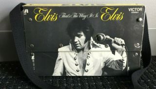 Rare Elvis Presley Handbag Decorated With " That 