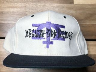 Melissa Etheridge Embroidered Logo Beige Yes I Am Snap Back Cap Hat