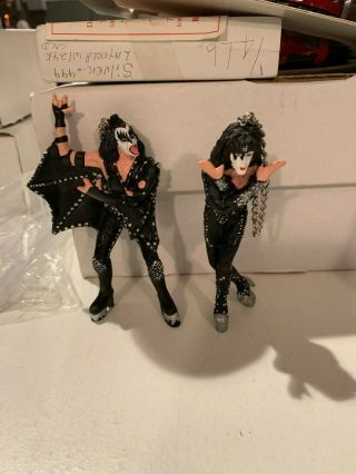 Kiss Gene Simmons And Paul Stanley Ornaments