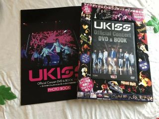 U - Kiss Ukiss Japan Official Concert Dvd & Photobook Eli Kevin Soohyun Kiseop