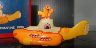 THE BEATLES limited edition UK 1990 hand crafted YELLOW SUBMARINE paul mccartney 2