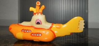 THE BEATLES limited edition UK 1990 hand crafted YELLOW SUBMARINE paul mccartney 3