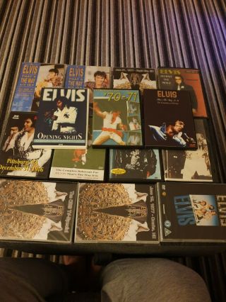 14x Elvis Presley Dvds