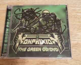 Non Phixion - The Green Cd/dvd - Signed By Ill Bill And Sabac Red - No Discs