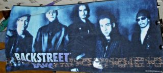 Rare 2000 Black And Blue Backstreet Boys Beach Towel 100 Cotton
