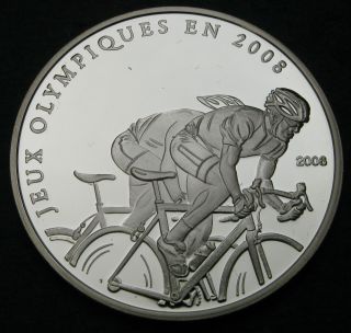 Congo Democratic Republic 10 Francs 2006 Proof - Silver - Olympics - 2748