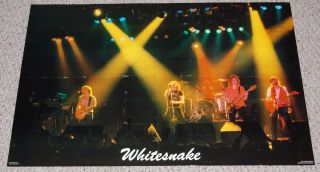Whitesnake David Coverdale Bernie Marsden 1959 Beast Concert Poster 1981 London