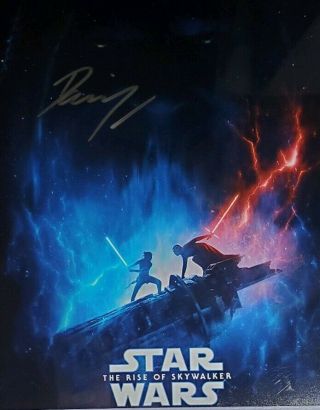 Daisy Ridley Hand Signed 8x10 Photo W/ Holo Star Wars