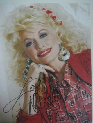 Holiday Special - - Dolly Parton Signed Photo