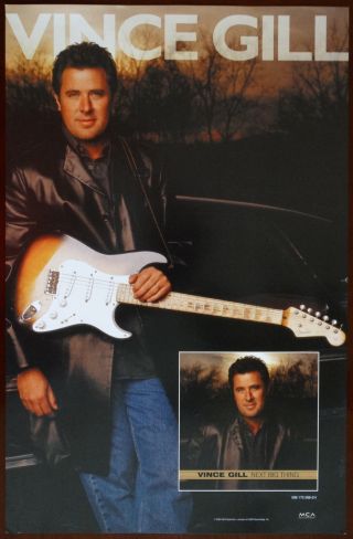 Vintage Poster Vince Gill - Next Big Thing (2002)