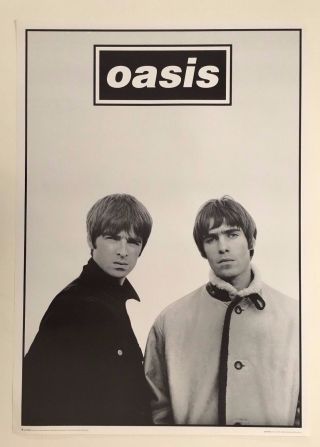 Oasis,  Photo By Jill Furmanovsky Authentic Licensed 1996 Poster