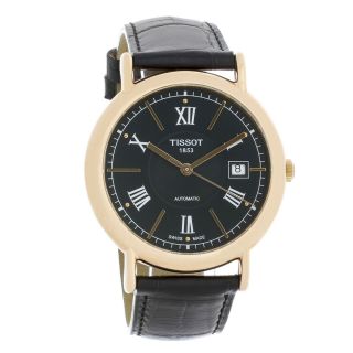 Tissot Carson Mens 18k Gold Swiss Automatic Watch T907.  407.  76.  058.  00