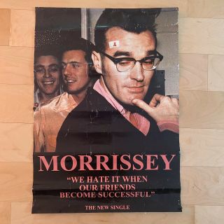 Morrissey We Hate It Poster The Smiths Cure Order Punk Goth 19x27