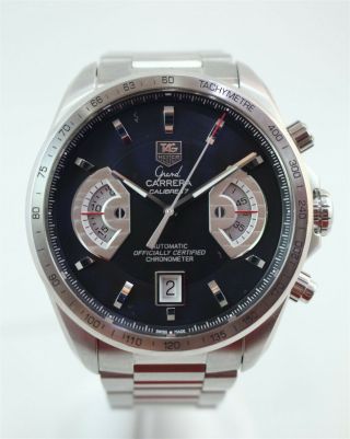 Tag Heuer Grand Carrera Chronograph Calibre 17 Rs Cav511a Wristwatch