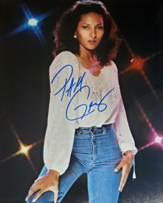 Pam Grier Hand Signed 8x10 Photo W/holo