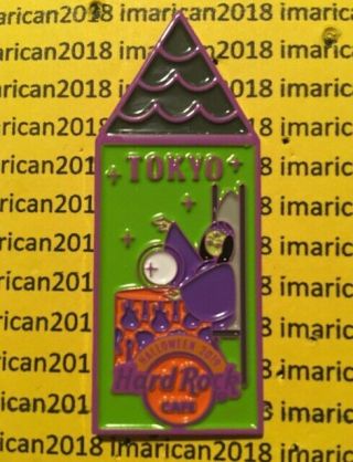 Hard Rock Cafe Tokyo Halloween Puzzle Pin With Back Card