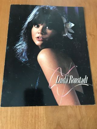 1977 Linda Ronstadt Simple Dreams Concert Tour Program Book