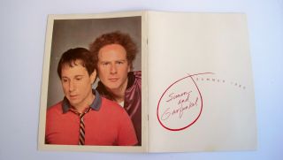 Simon And Garfunkel Tour Book,  Summer 1983