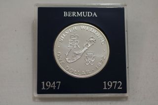 Bermuda 10 Dollars 1972 Silver Cased B20 Cp3