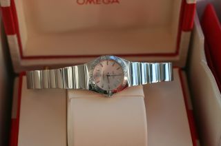 Omega Constellation Ladies Watch 24mm 12310246005002 Steel High Shine Ex - Display