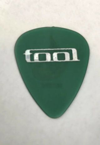 Tool Band Logo Signature Guitar Pick,  Green Color