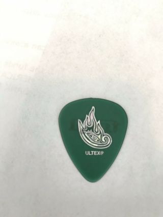 TOOL band Logo signature guitar pick,  Green Color 2