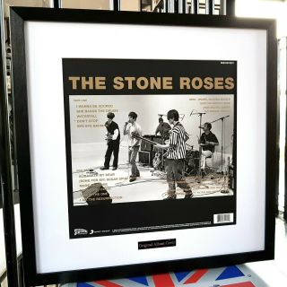 The Stone Roses - Framed Album Artwork - Edition - Certificate - Metal Plaque