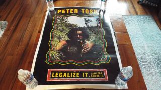 Peter Tosh / Legalize It,  Poster