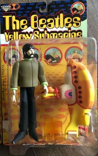 The Beatles George Harrison And Yellow Submarine Mcfarlane Action Figure